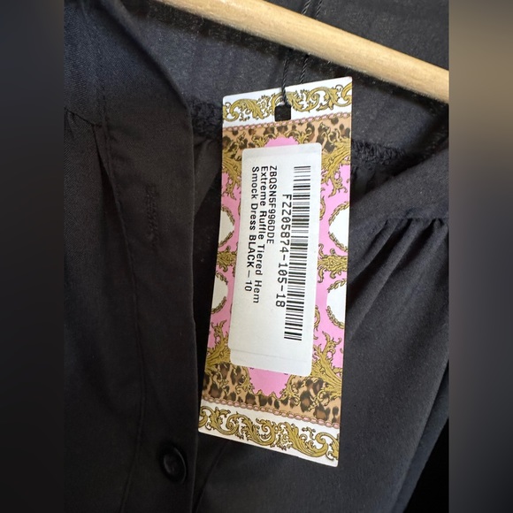 BNWT Boohoo Extreme Ruffle Tiered Hem Smock Dress - Picture 5 of 10